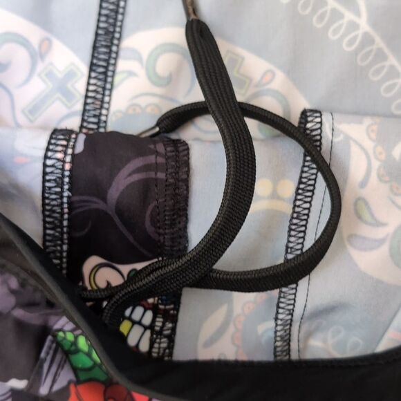 Tachuntfish THF Athletic Shorts Dia De Los Muertos Skull Pattern Men’s M - Picture 4 of 10